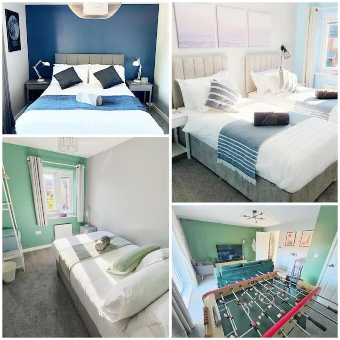 Comfy Modern 3Br Semi Detached 400Mb Wifi Free Double Parking Villa นิวคาสเซิล อะพอน ไทน์ ภายนอก รูปภาพ